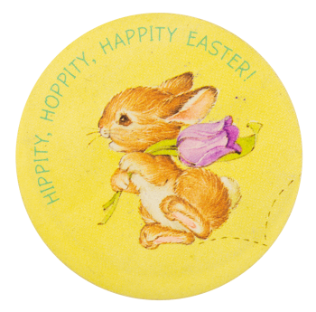 Hippity, Hoppity, Happity Easter Event Button Museum