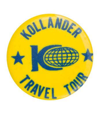 Kollander Travel Tour Event Button Museum
