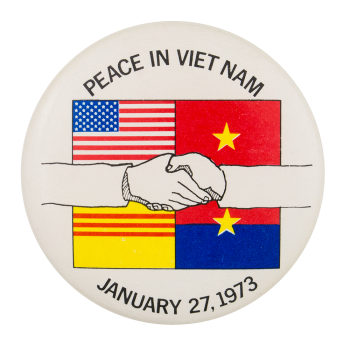 Peace in Viet Nam Event Button Museum