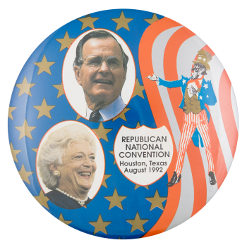 Republican National Convention 1992 Event Button Museum