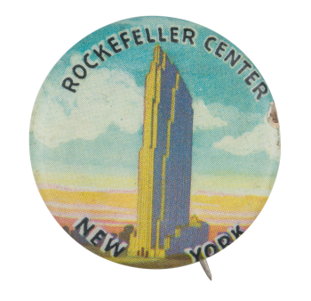 Rockefeller Center New York Event Button Museum