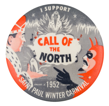Saint Paul Winter Carnival 1952 Event Button Museum