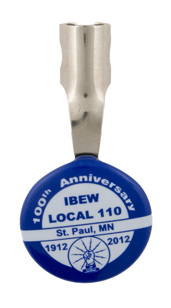 St Paul IBEW 100th Anniversary Event Busy Beaver Button Museum