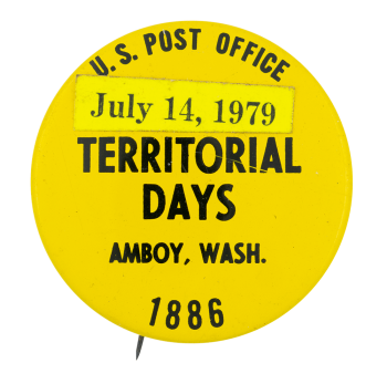 Territorial Days Event Button Museum