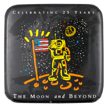 The Moon and Beyond Event Button Museum