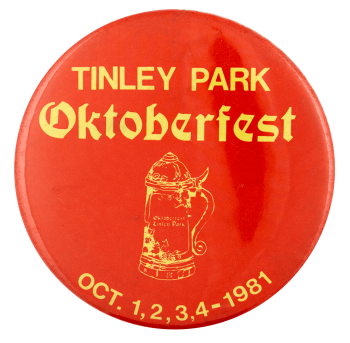 Tinley Park Oktoberfest event busy beaver button museum