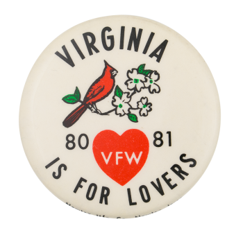 Virginia Is For Lovers Event Button Museum