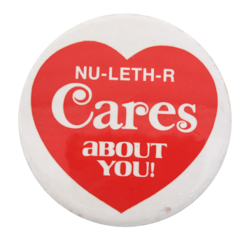 Nu-Leth-R Cares I heart Button museum