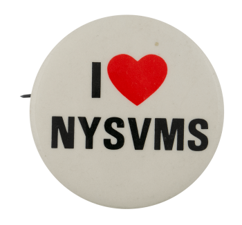 I Love NYSVMS I ♥ Buttons Busy Beaver Button Museum