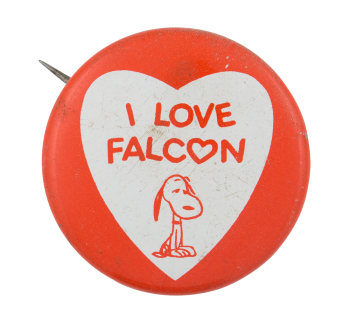 I Love Falcon I ♥ Buttons Button Museum