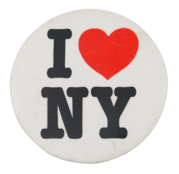 I Love New York 1 I Heart Buttons Button Museum