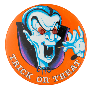 Trick Or Treat Dracula Innovative Button Museum