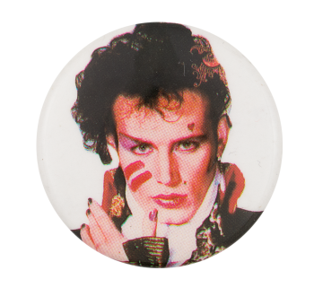 Adam Ant Prince Charming Music Button Museum