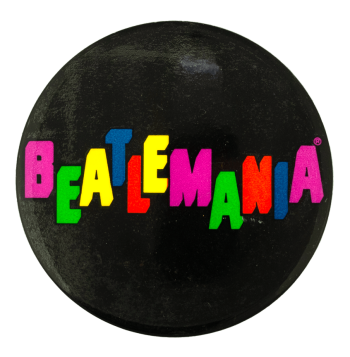 Beatlemania Music Busy Beaver Button Museum