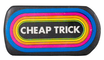 Cheap Trick Rainbow Music Button Museum