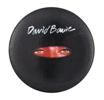 David Bowie Eyes Music Button Museum
