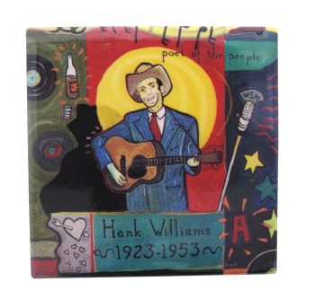 Hank Williams Poet of the People Music Button Museum