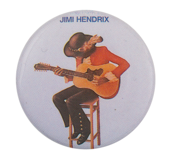 Jimi Hendrix Soundtrack Music Button Museum