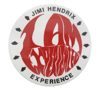 Jimi Hendrix Experience Music Button Museum