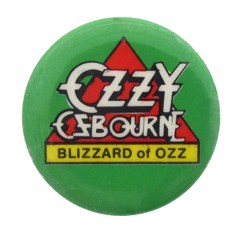 Ozzy Ozbourne Blizzard Music Button Museum