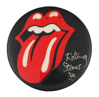 Rolling Stones '89 Music Button Museum