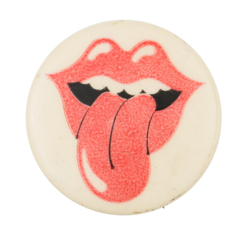 Rolling Stones Mouth Music Button Museum