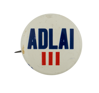 Adlai III Political Busy Beaver Button Museum