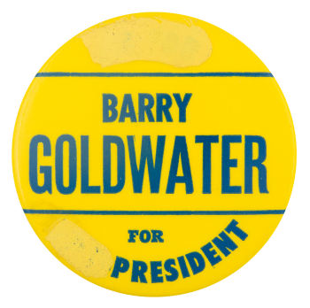 Barry Goldwater for President Political Button Museum
