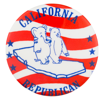 California Republican Political Button Museum