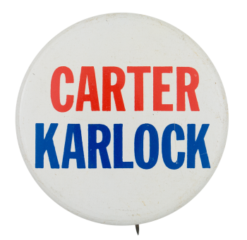 Carter Karlock Political Button Museum