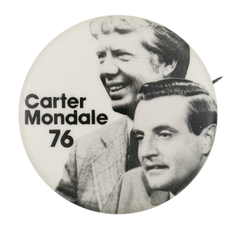 Carter Mondale 76 Portraits Political Button Museum