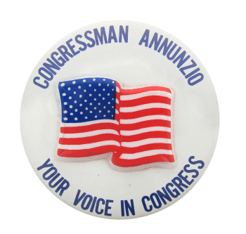 Congressman Annunzio Political Button Museum