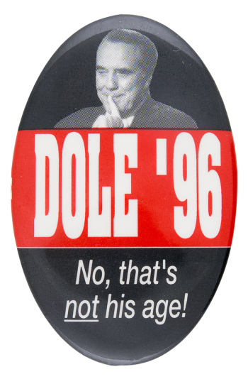 Dole '96 Political Button Museum