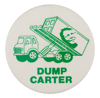 Dump Carter Political Button Museum