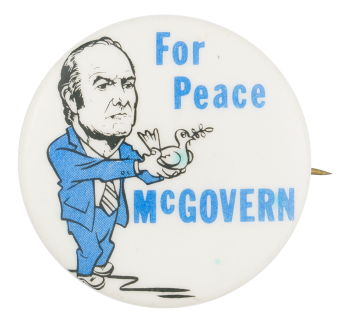 For Peace McGovern Political Button Museum
