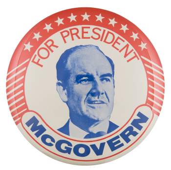 For President McGovern Political Button Museum