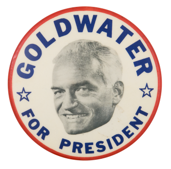Goldwater for President Stars Political Button Museum