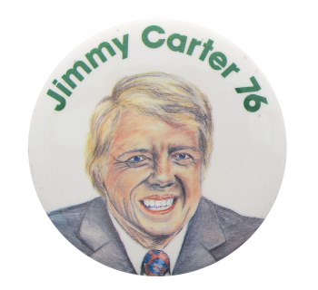 Jimmy Carter 76 Political Button Museum