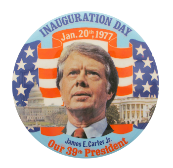 Jimmy Carter Inauguration Button Museum