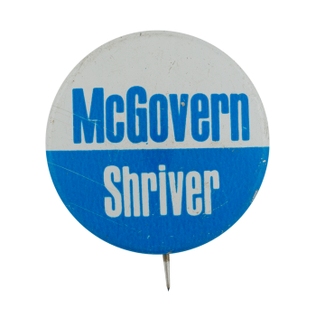 McGovern Shriver Political Busy Beaver Button Museum