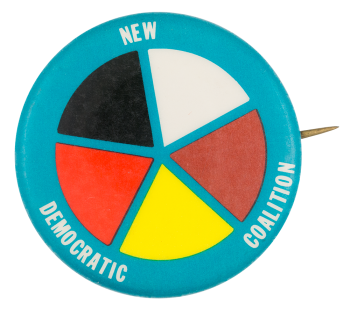 New Democratic Coalition Political Button Museum