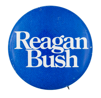 Reagan Bush Political Button Museum