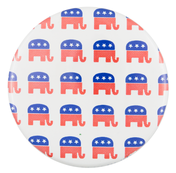 Republican Elephants Political Button Museum