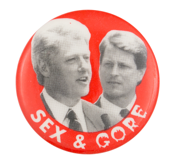 Sex and Gore Political Button Museum
