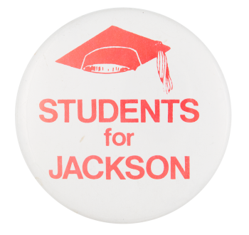 Students for Jackson Political Button Museum