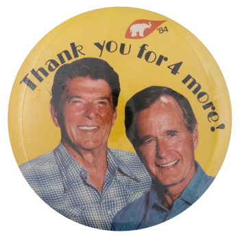 Thank You for 4 More Political Button Museum