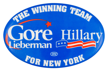 The Winning Team for New York Political Button Museum