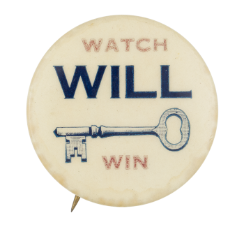 Watch Will Key Win Political Button Museum