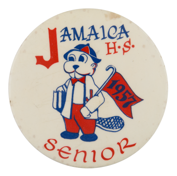 Jamaica High School Senior Schools Button Museum
