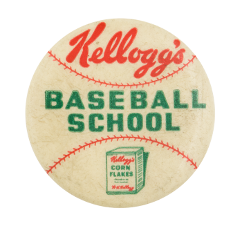 Kellogg's Baseball School School Button Museum